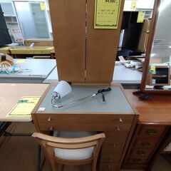配送やってます‼️【D249】ドレッサー 大塚家具 椅子付き