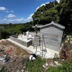 御影石墓石　無料の画像