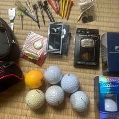 【値下げしました！】未使用もありゴルフ用品の画像