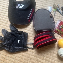 【値下げしました！】未使用もありゴルフ用品の画像