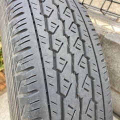スズキ エブリイ 純正ホイール4本 145/80R12 ブリヂストンタイヤ   の画像