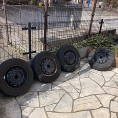 スズキ エブリイ 純正ホイール4本 145/80R12 ブリヂス...