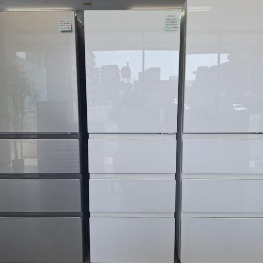 430㍑ 冷蔵庫 自動製氷付 展示品 AQR-VZ43P(W) 2024年式 AQUA
