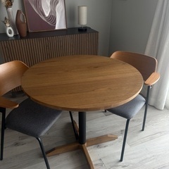 美品！unico LENKI ラウンドテーブル 80 ナチュラル 北欧 25年製 美品！unico LENKI ラウンドテーブル 80 ナチュラル 北欧 25年製