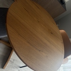 美品　unico LENKI レンキ ラウンドテーブル Φ800 ナチュラル LENKI(レンキ) ラウンドテーブル Φ800 | テーブル・デスク