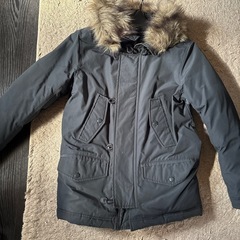 【美品！】GAP N3Bタイプファー付きダウンジャケット　Mサイズ相当XXS表記の画像