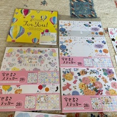 寄せ書きステッカーなど