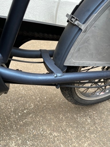 【取引中】パナソニック　panasonic  電動自転車　3人乗り　カゴあり