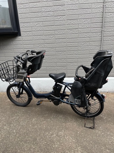 取引中】パナソニックpanasonic 電動自転車3人乗りカゴあり