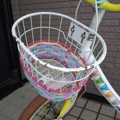 こども用自転車 16インチ補助輪付きの画像