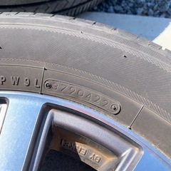 サマータイヤ　　ラジアルタイヤ　タイヤ(ホイール付)の画像