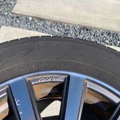 サマータイヤ　　ラジアルタイヤ　タイヤ(ホイール付)の画像