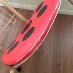てんとう虫のベビーチェアの画像