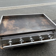 ■中古品 伊藤金属 業務用 グリドル TYS750 鉄板焼き L...