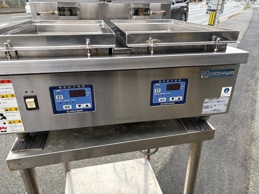 ■中古品 ニチワ 電気自動ぎょうざや機器 NGM-5.6AC 3相200V 2017年 餃子焼き 動作問題なし■