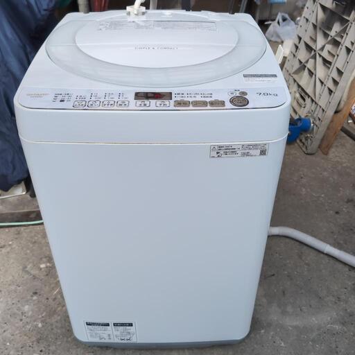 2020年製 7kg シャープ洗濯機