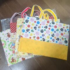 サイズ、生地色々♡手提げバッグや巾着　500円から