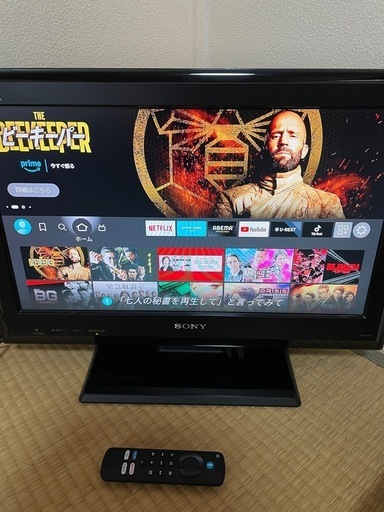 テレビ sony型番KDL-22J5＋firetv
