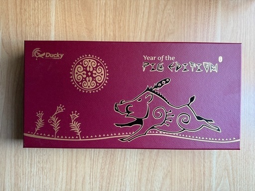 Ducky Year of the Pig 2019限定版キーボード