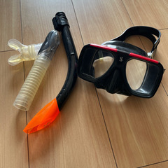 シュノーケリング用マスクセットの画像
