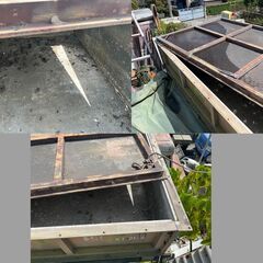 米軍放出品 アルミ製 コンテナ ケース 水槽 建築現場 などにの画像