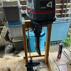船外機あげます。