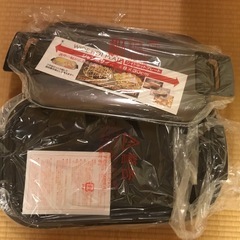 「山善」ホットプレート　ワイドタイプ　（未使用）再度値下げしました！の画像