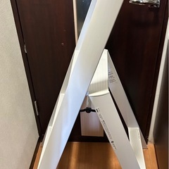数回使用のみ 長谷川 lucano 脚立 3段 ホワイト ルカーノ 踏み台の画像