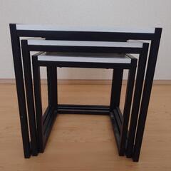 3点セット　ネストテーブルの画像