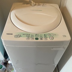 TOSHIBA 洗濯機　　