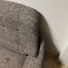 NOCE 2人がけ　ソファ　ブラウン　ハイバックの画像