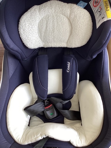 美原店 Combi/コンビ クルムーヴ スマート ISOFIX CG-UIG  ネイビー チャイルドシート ジュニアシート 新生児〜4