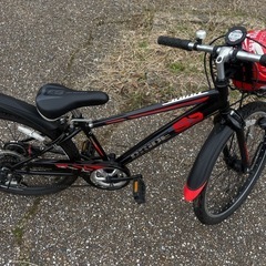 【受け渡し希望者決定】美品★子供自転車あさひドライド24黒　変速ありの画像