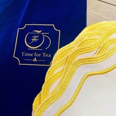 新品 - Time for Tea サークルモデル キャンバスプレースマット8枚