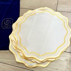 新品 - Time for Tea サークルモデル キャンバスプレースマット8枚