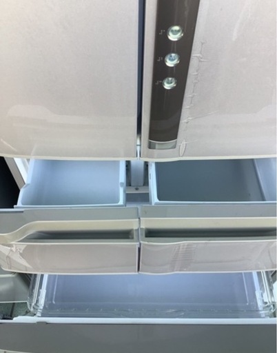 HITACHI(日立) 6ドア冷蔵庫　R-SF45YM  リサイクルショップ宮崎屋　佐土原店　25.3.20F