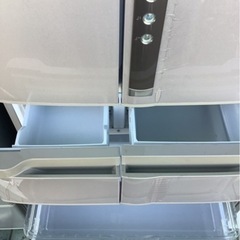 HITACHI(日立) 6ドア冷蔵庫　R-SF45YM  リサイクルショップ宮崎屋　佐土原店　25.3.20Fの画像