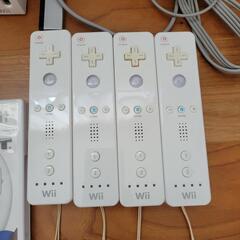 wii本体　ソフト9本　太鼓バチ付きの画像