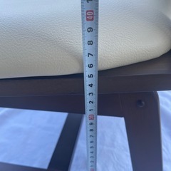 未使用回転式ダイニングこたつチェアーの画像