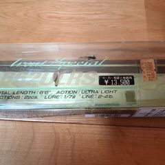 【中古美品】DAIWA　PHANTOM-X 662ULRS　釣り竿　トラウトロッド　2ピースの画像
