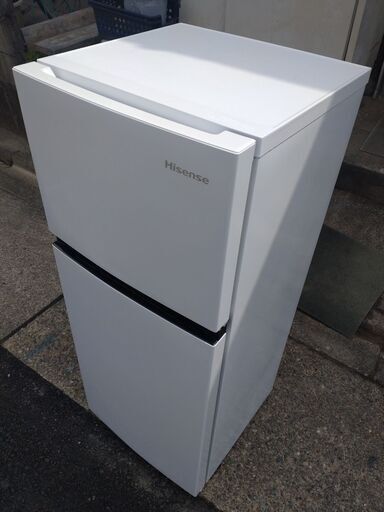 ハイセンス　2ドア冷蔵庫　HR-B1202　2020年製　中古品