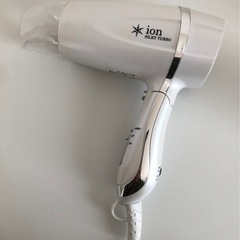 【中古品】Silky TURBO マイナスイオンドライヤー HD-809BF ホワイト ヘアケア用品