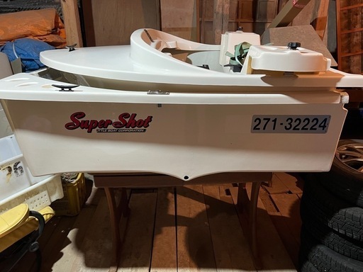 2馬力ボート　船外機セット　分割