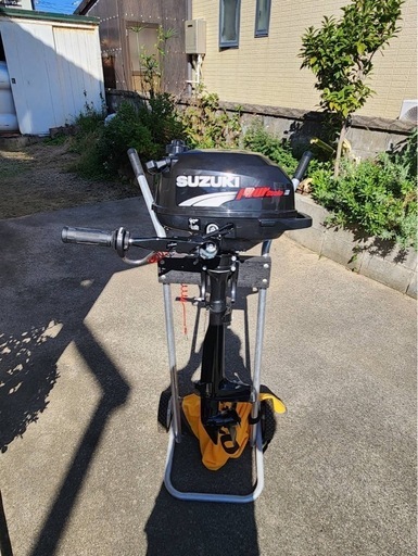 2馬力ボート　船外機セット　分割  