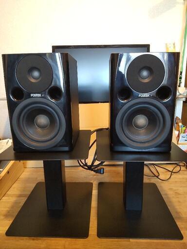fostex pm0.4n スピーカー スタンド付