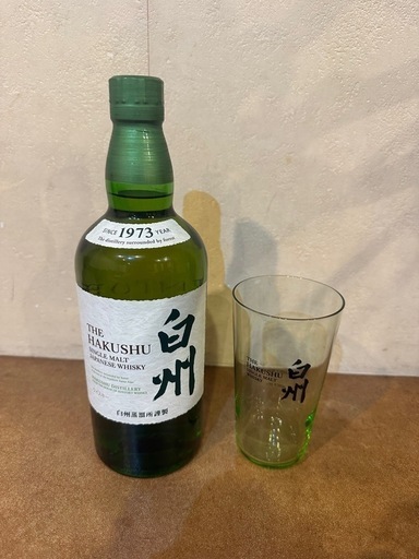 新品　グラス付属白州 シングルモルトウイスキー 700ml