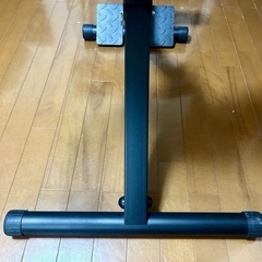 (受け渡し者決定)バックエクステンションベンチ　折りたたみ式　トレーニングベンチ　の画像