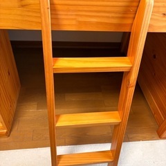 階段ベッドの画像
