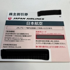 JAL株主優待券　期間長い　説明冊子付き　の画像