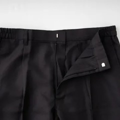 新品未使用 飲食業 スラックス Mサイズ ポリエステル100 の画像